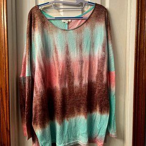 Tie-dyed shirt